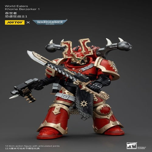 Warhammer 40k figurine 1/18 World Eaters Khorne Berzerker 1 13 cm