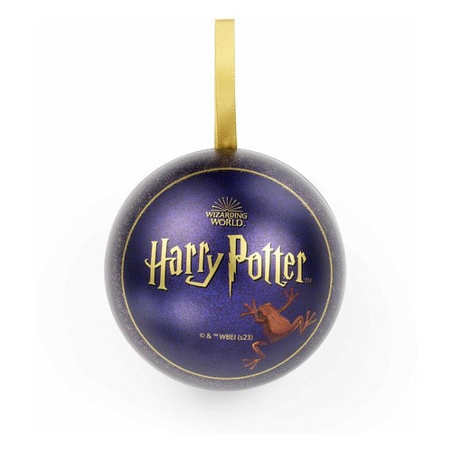 Harry Potter Christbaumschmuck mit Ansteck-Pin Chocolate Frog