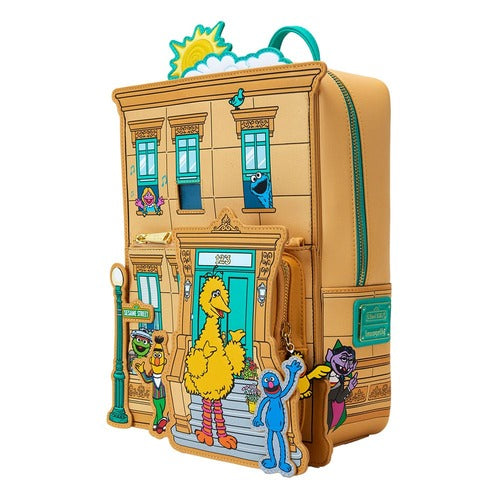 1, Rue Sésame Street by Loungefly Mini sac à dos Corner