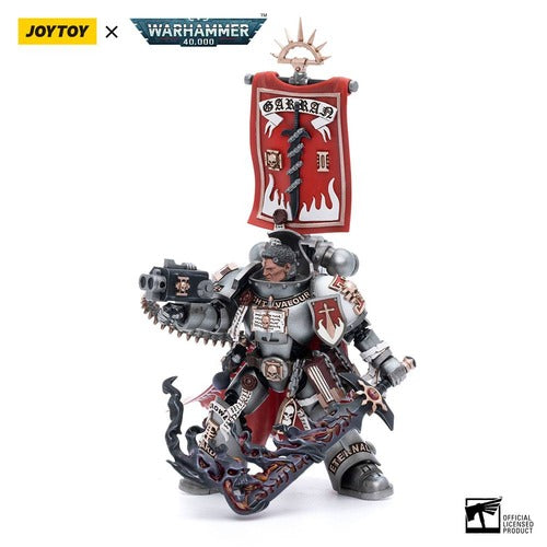 Warhammer 40k figurine 1/18 Grey Knights Castellan Crowe 12 cm