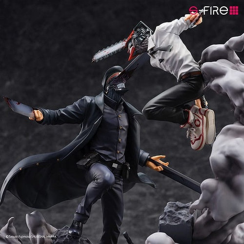 Chainsaw Man statuette Super Situation Figure Chainsaw Man vs. Samurai Sword 26 cm