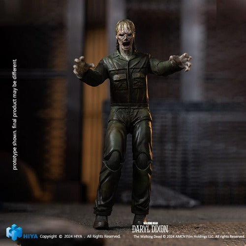 The Walking Dead figurine 1/18 Exquisite Mini Daryl Dixon Dark Eyes Walker 11 cm