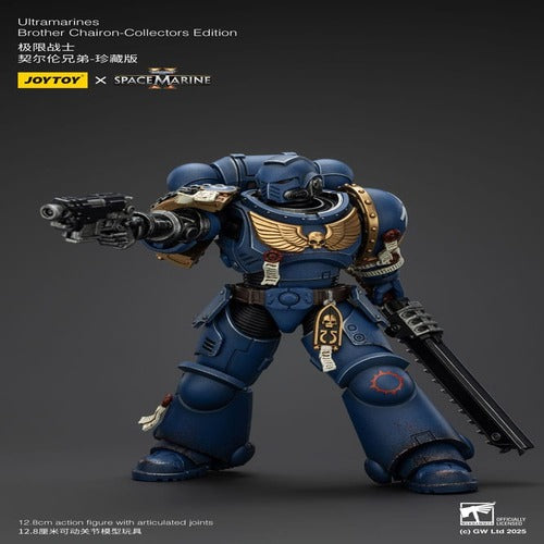 Warhammer 40,000: Space Marine 2 figurine Ultramarines Brother Chairon Collectors Edition 13 cm