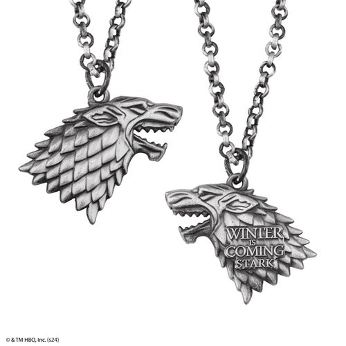 Game of Thrones Christbaumschmuck mit Halskette Stark