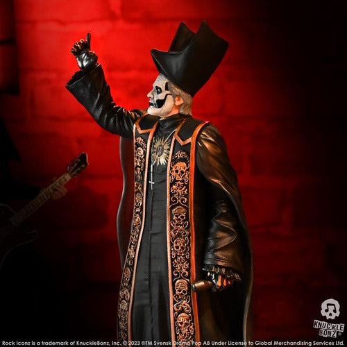 Ghost statuette Rock Iconz 1/9 Papa Emeritus IV (Black Robes) 22 cm