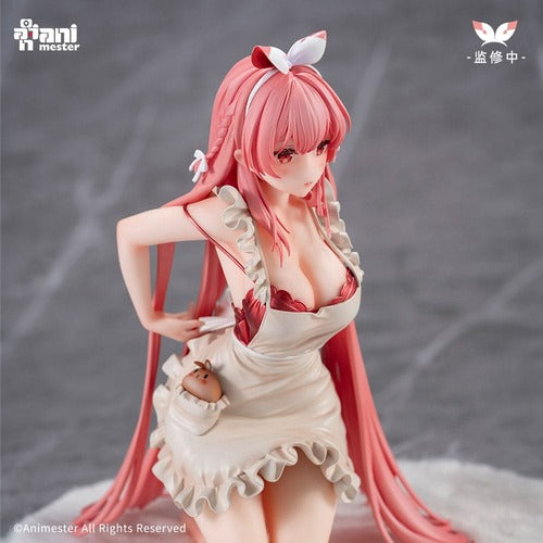 Original Character statuette 1/7 White Rabbit Rosu 16 cm