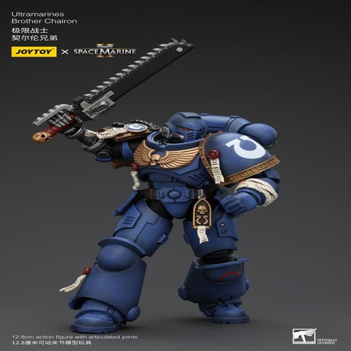 Warhammer 40k figurine 1/18 Uitramarines Brother Chairon 13 cm