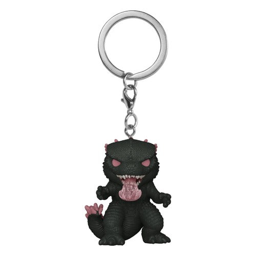 Godzilla vs. Kong 2 présentoir porte-clés Pocket POP! Vinyl Godzilla 4 cm (12)