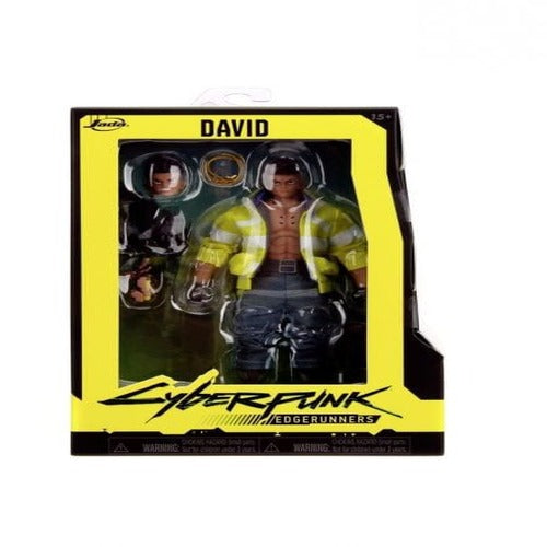 Cyberpunk: Edgerunners figurine Diecast David 15 cm