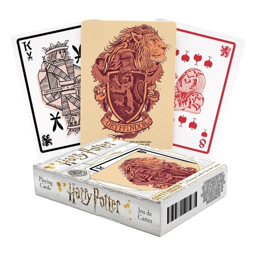 Harry Potter jeu de cartes à jouer Gryffondor