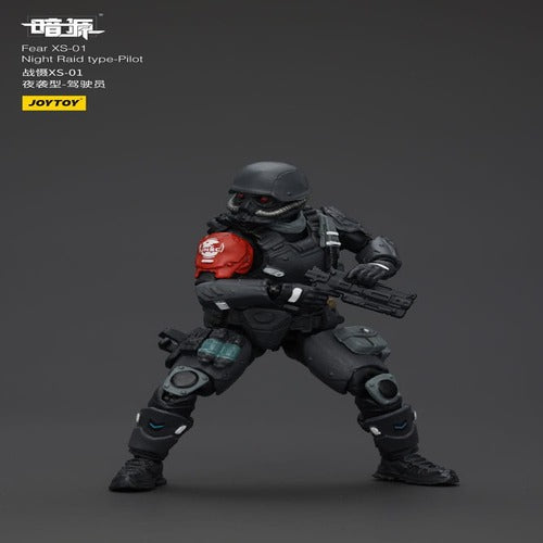 Battle For the Stars figurine Fear XS-01 Night Raid type-Pilot 12 cm