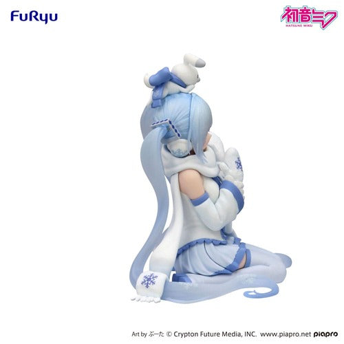 Hatsune Miku statuette PVC Noodle Stopper Snow Miku Sky Town 10th Ver. 10 cm