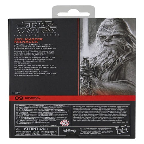 Star Wars: The Acolyte Black Series Actionfigur Jedi Master Kelnacca 15 cm