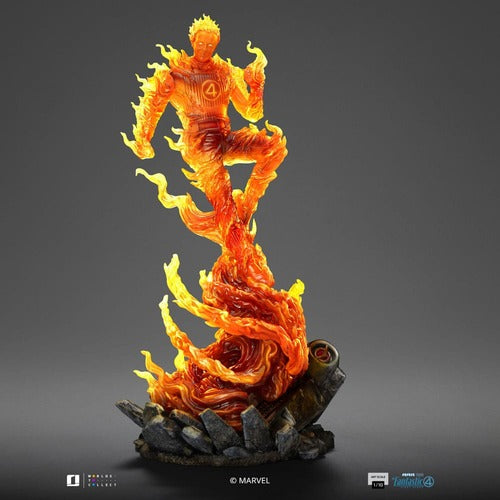 Fantastic Four statuette 1/10 Art Scale Human Torch 30 cm