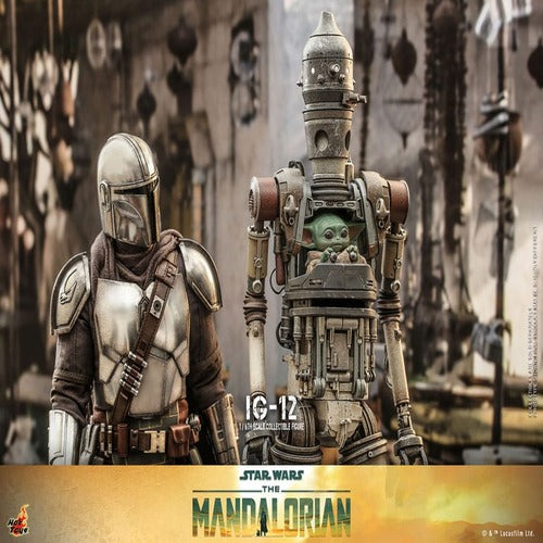 Star Wars: The Mandalorian figurine 1/6 IG-12 36 cm