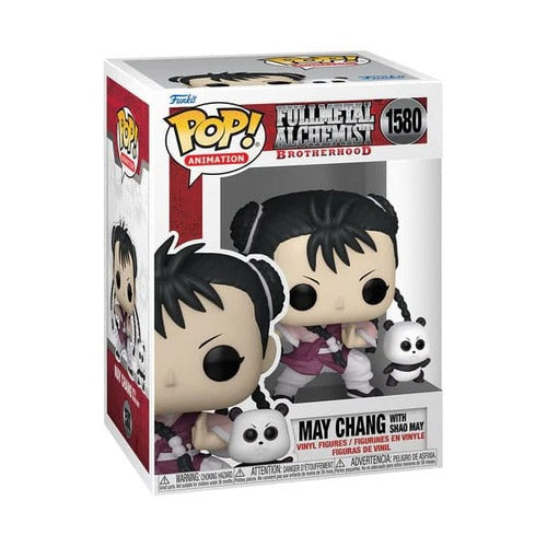 Fullmetal Alchemist Brotherhood POP & Buddy! Animation Vinyl Figur May Chang w/Panda 9 cm