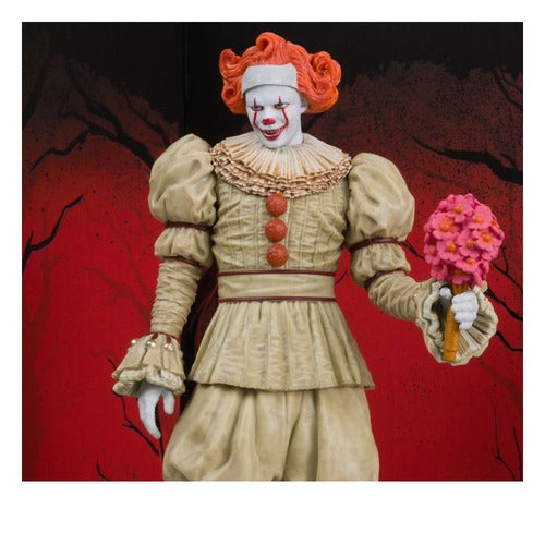 Welcome to Derry statuette PVC Movie Maniacs Pennywise (Flashback) (Gold Label) 16 cm