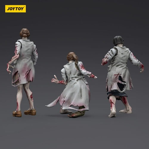 Zombie pack 3 figurines Dark Source Medics 8 cm