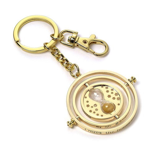 Harry Potter porte-clés Time Turner (plaqué argent)
