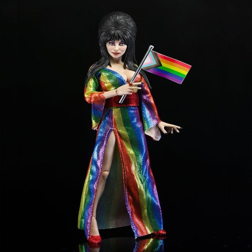 Elvira, Mistress of the Dark figurine Clothed Over the Rainbow Elvira 20 cm