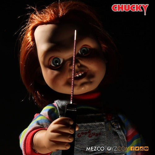 Chucky Jeu d´enfant poupée sonore Sneering Chucky 38 cm