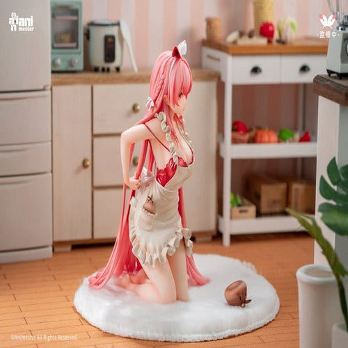 Original Character statuette 1/7 White Rabbit Rosu 16 cm