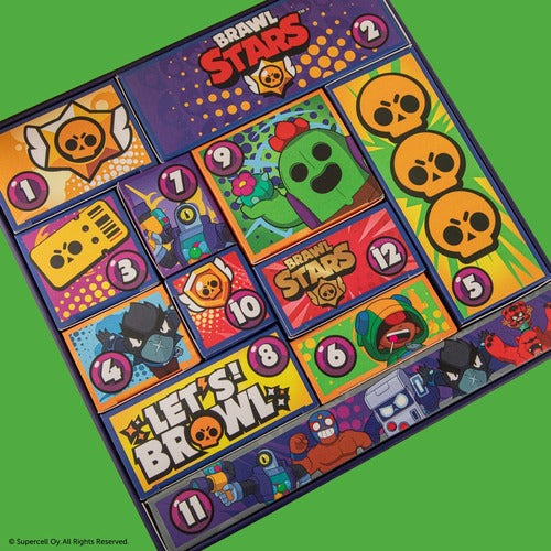 Brawl Stars calendrier de l'avent 2025