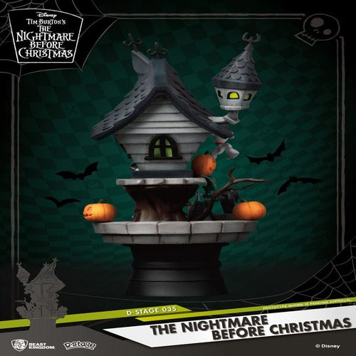 L´étrange Noël de Mr. Jack diorama PVC D-Stage Jack's Haunted House 15 cm