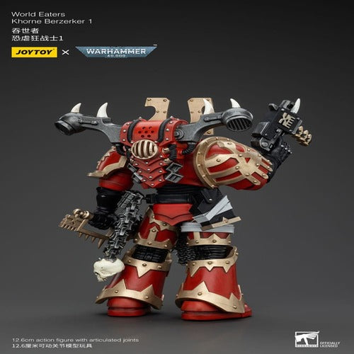 Warhammer 40k figurine 1/18 World Eaters Khorne Berzerker 1 13 cm