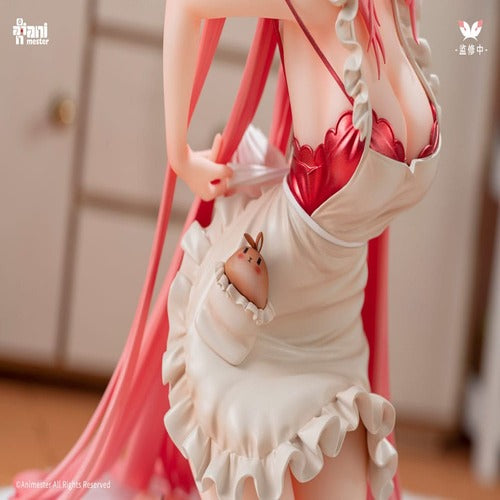 Original Character statuette 1/7 White Rabbit Rosu 16 cm