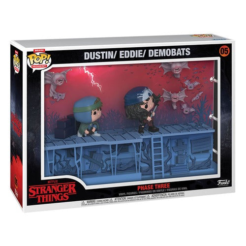 Stranger Things pack 2 POP Moments Deluxe Vinyl figurines Phase Three