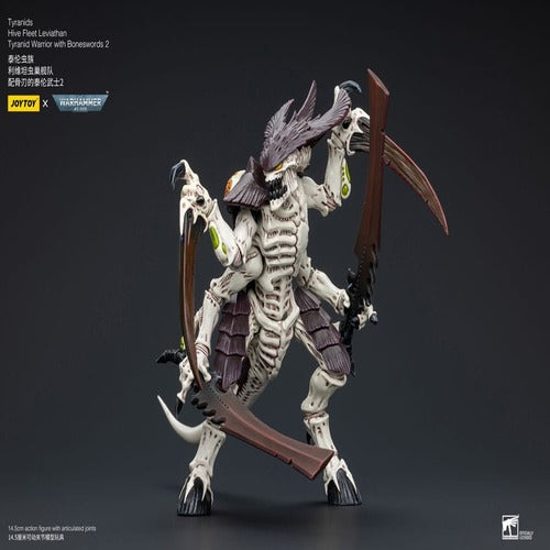 Warhammer 40k figurine 1/18 Tyranids Hive Fleet Leviathan Tyranid Warrior with Boneswords 2 15 cm