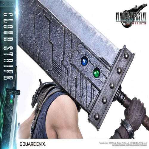 Final Fantasy VII Rebirth statuette 1/4 Cloud Strife 68 cm