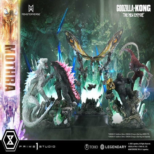 Godzilla x Kong: The New Empire statuette Ultimate Diorama Masterline Series Mothra Bonus Version 113 cm