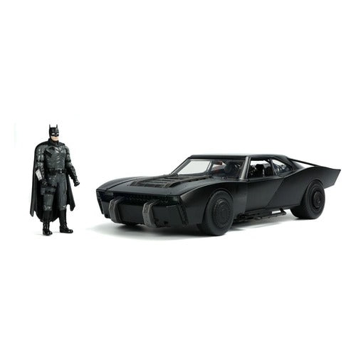 Batman 2022 1/18 Hollywood Rides 2022 Batmobile métal avec figurine