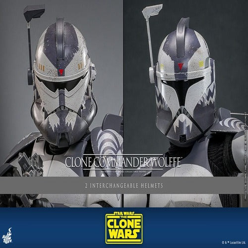 Star Wars: The Clone Wars figurine 1/6 Clone Commander Wolffe 30 cm