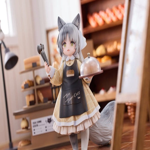 Decorated Life Collection statuette PVC Tea Time Cats - Cat Town Bakery Staff & Customer Set 12 cm