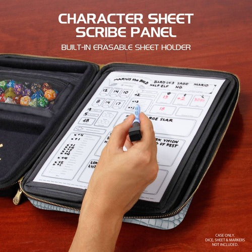 Enhance RPG Series Collector's Edition Organizer Case Silver