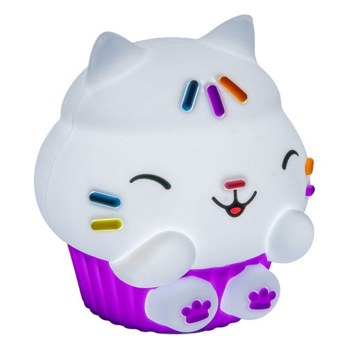 Gabby´s Dollhouse Squishy Glo Silikon-Leuchte Cakey Cat 15 cm