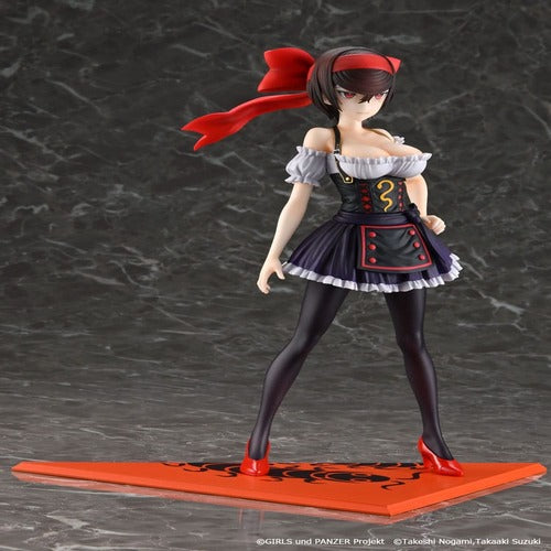 Girls und Panzer statuette 1/6 Tsuruki Shizuka Dirndl Ver. 23 cm