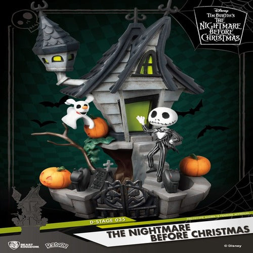 L´étrange Noël de Mr. Jack diorama PVC D-Stage Jack's Haunted House 15 cm