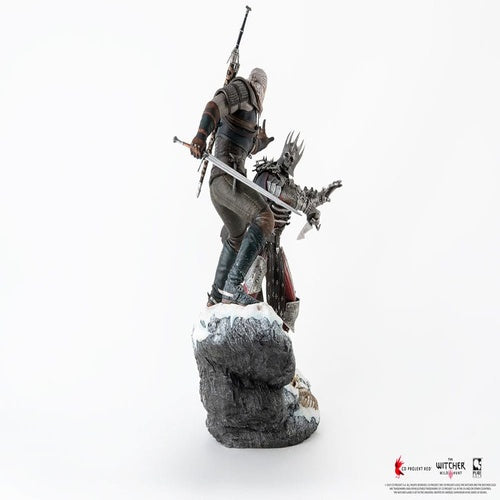 The Witcher 3: Wild Hunt statuette 1/6 Diorama Geralt vs Eredin 50 cm