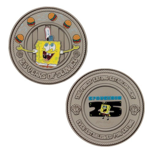 Bob l´éponge pièce de collection 25th Anniversary Limited Edition