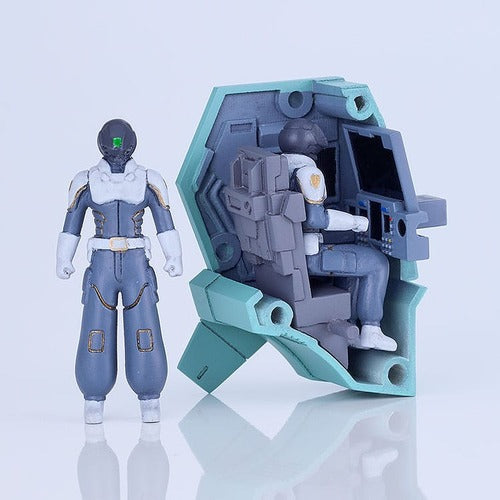 Titanomachia figurine Plastic Model Kit Moderoid 1/48 Side:GR Vector 18 cm