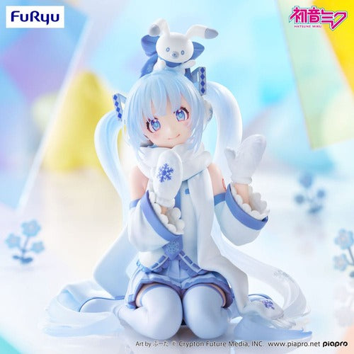 Hatsune Miku statuette PVC Noodle Stopper Snow Miku Sky Town 10th Ver. 10 cm