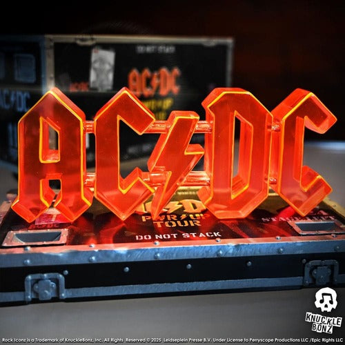 AC/DC statuette Rock Ikonz On Tour PWR UP Tour Road Case