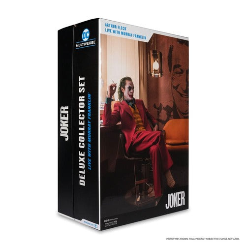 Joker DC Multiverse (Joker Movie) figurine Deluxe Colllector The Joker (Live with Murray Franklin) Limited Edition 18 cm