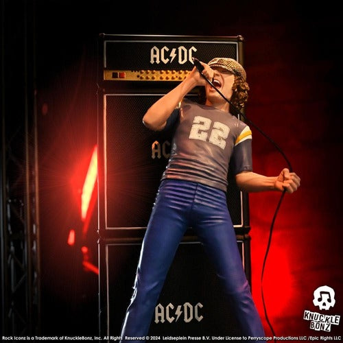 AC/DC statuette Rock Iconz Brian Johnson 23 cm