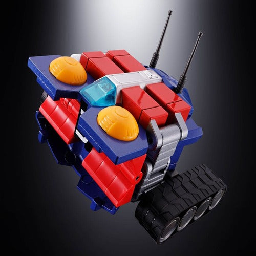Super Electromagnetic Machine Voltes V figurine Diecast Soul of Chogokin GX50-SP Com-Battler V Chogokin 50th Anniversary Ver. 25 cm