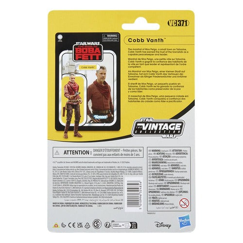 Star Wars: The Book of Boba Fett Vintage Collection Actionfigur Cobb Vanth 10 cm